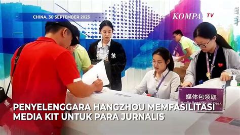 Intip Media Kit Peliput ASIAN Games Hangzhou 2022 Video Dailymotion