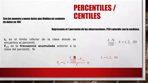 Cuartiles Deciles Y Percentiles PPT