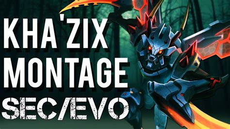 Kha Zix Montage Kha Sec And Kha Evo Triple Jumps Pentakills YouTube