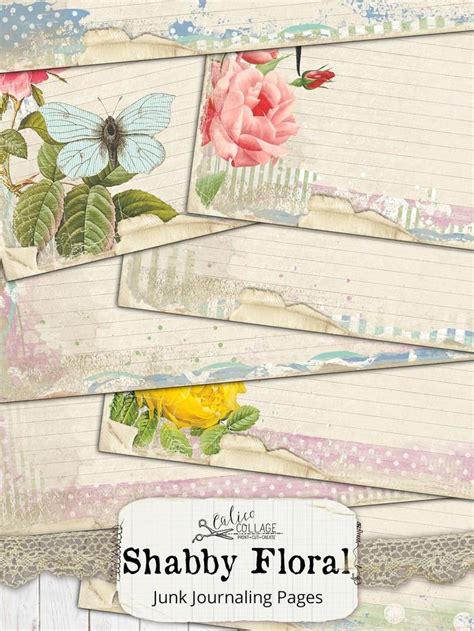 Paper Paper Ephemera Papers Download Tags Shabby Rose Printable