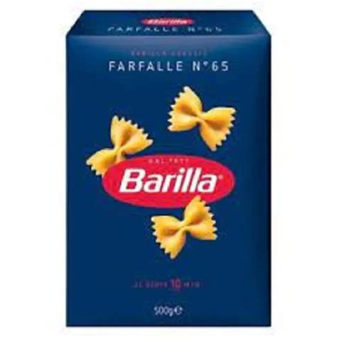 Barilla FARFALLE N65 Drum Wheat Pasta 500g Made In Italy Lazada PH