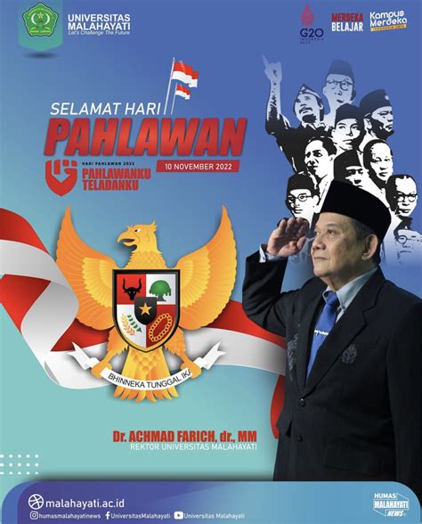 Selamat Hari Pahlawan Pahlawanku Teladanku Universitas Malahayati