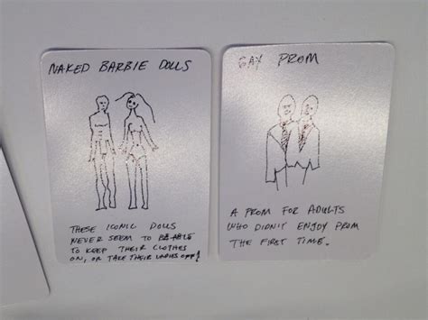 Eric Zimmerman On Twitter Gay Prom And Naked Barbie Doll Cards From
