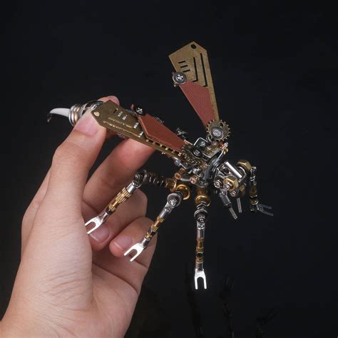 295pcs Metal Insect Puzzle Model Kit 3d Diy Mechanical Assembly Jigsaw