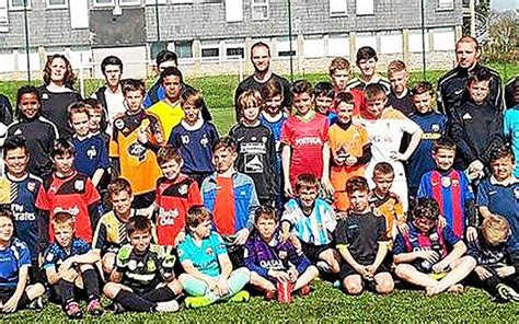 Stade Pontivyen Les jeunes en stage Le Télégramme