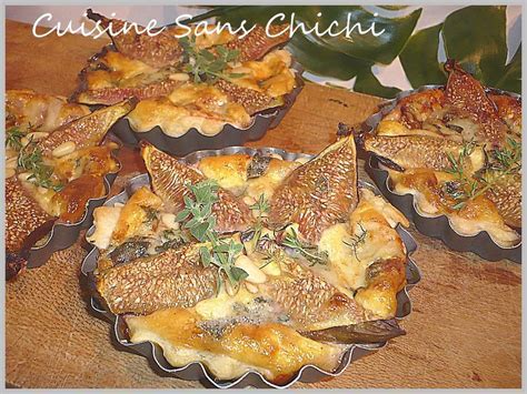 Tartelettes Aux Figues Roquefort Et Pignons De Pin Recette Ptitchef