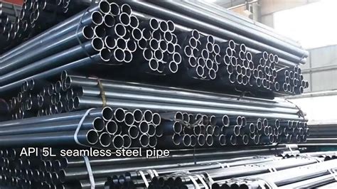 Api 5l Astm A106 Gr B Schedule 40 Black Seamless Carbon Steel Pipe