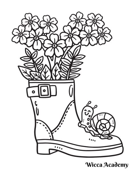 Coloring Pages Wicca Academy