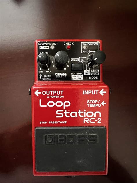 SOLD - Boss Loop Station RC-2 | TalkBass.com