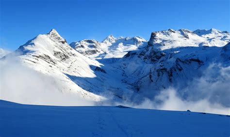 Morgendlicher Blick Ins Val D Agnel Auf Der Andern Hikr Org