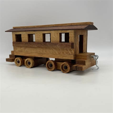 Train Passenger Car Wooden Handmade Toy Train - Etsy