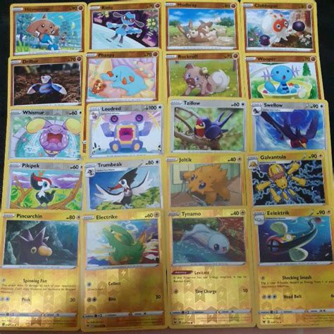 Pokemon Card TCG Vivid Voltage Hitmontop Riolu Rockruff Phanpy