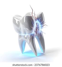 Electric Tooth Pain Tooth Nerve Anatomy Stock Illustration 2376786023 | Shutterstock