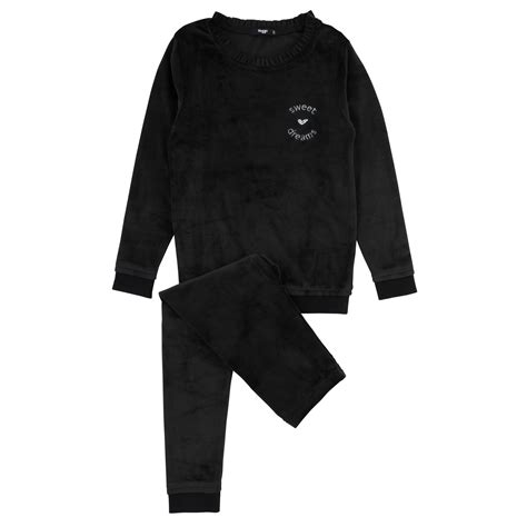 Girls Sweet Dreams Velour Loungewear Set — Noggiwear