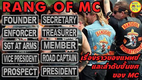 Mc Club History Side Of Rang And Patch Of Mc