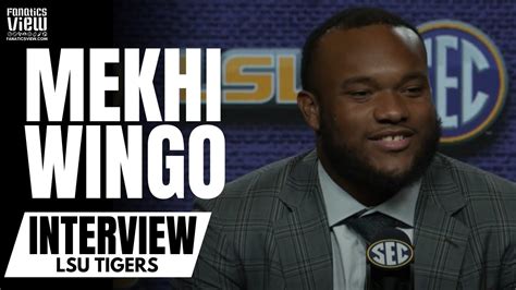 Mekhi Wingo Talks Transferring To Lsu Lsu Tigers Improved Defense