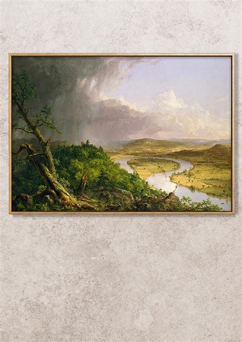 The Oxbow - Thomas Cole - Fine Art Print – Classic Posters