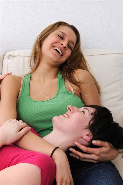 Lesbian Couple Hugging Stock Image Image Of Girlfriend 26833041