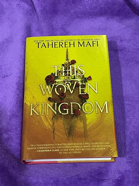 This Woven Kingdom Signed Tahereh Mafi Hobbies Toys Books