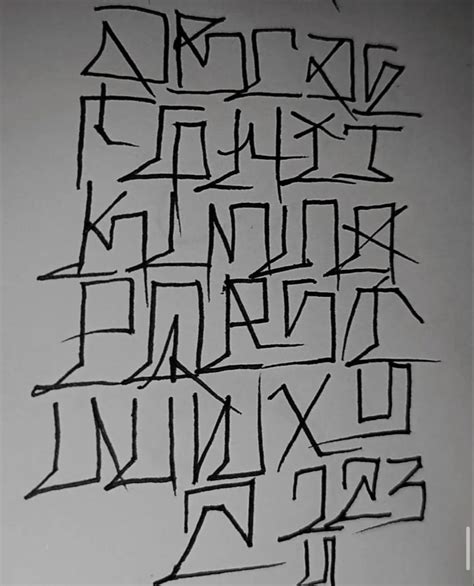 Cursive Graffiti Lettering