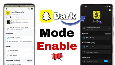 Snapchat Dark Mode Android Snapchat Dark Mode How To Get Dark Mode