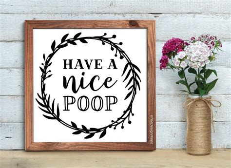 10 Free Bathroom Svg Quotes For Funny Farmhouse Signs