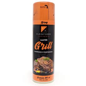 Master Grill Spray Klein Foods Ml Raz O E Tenta O