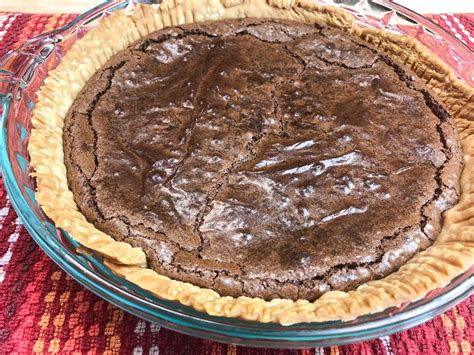 Chocolate Crack Pie – Catherine's Plates