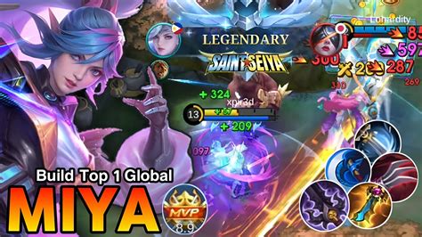 Miya Insane Damage Build Miya Best Build 2023 Build Top 1 Global