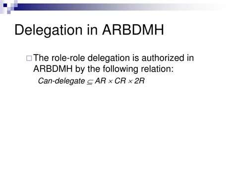 Ppt Framework For Agent Based Role Delegation Powerpoint Presentation