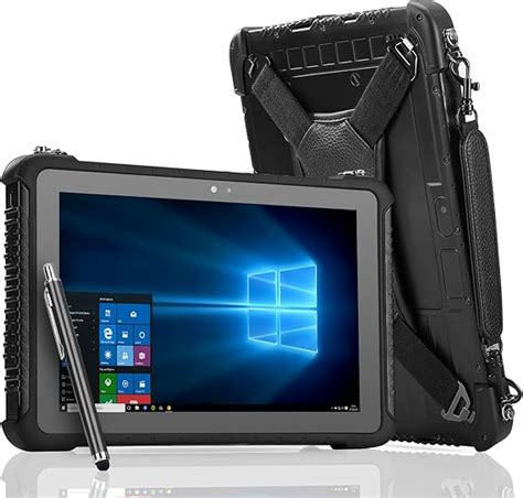 MUNBYN Rugged Tablet IRT05 10 1 Inch Windows 10 Pro Rugged Tablet 4G