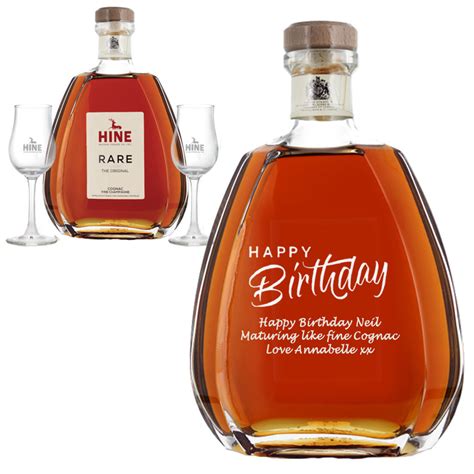 Personalised Hine Rare VSOP Cognac Gift Set With… | Prestige Drinks