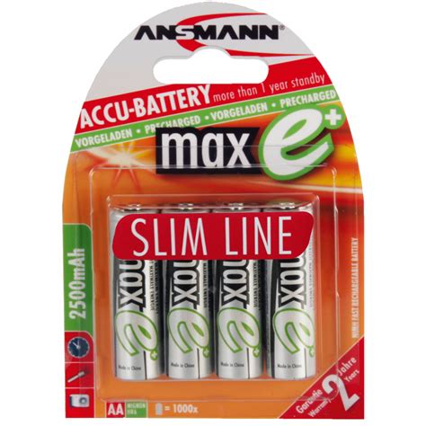 Ansmann Maxe Aa Rechargeable Nimh Batteries 5035442 Us Bandh Photo