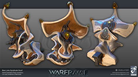 The Art Of Jennica Derksen Warframe New Loka Syndicate Scarf