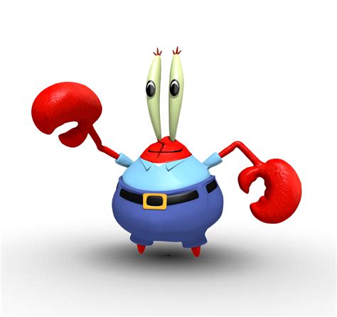 Mr Krabs 3d Render By Tppercival On Deviantart