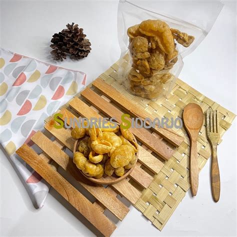 Jual KERUPUK Krupuk TERUNG KHAS KENJERAN SURABAYA Shopee Indonesia