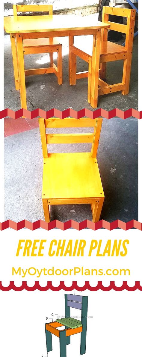 Easy To Follow Kids Chair Plans Step By Step Instructions For You To