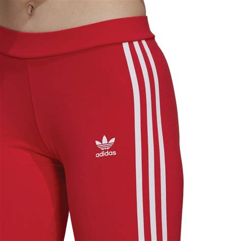 Buy Adidas Originals Womens Adicolor Classics 3 Stripes Leggings Vivid Red