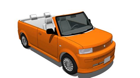 Scion Xb Toyota Bb Convertible 3d Warehouse