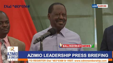 Listen To Raila Odingas Full Speech Today On Oil Scandal By Ruto