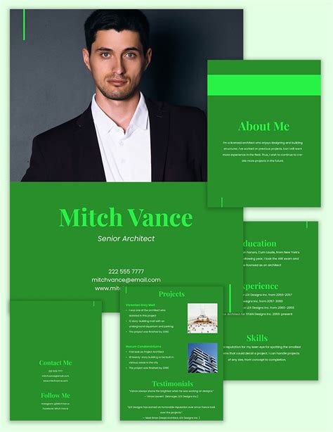 Company Portfolio Sample Template - Edit Online & Download Example | Template.net