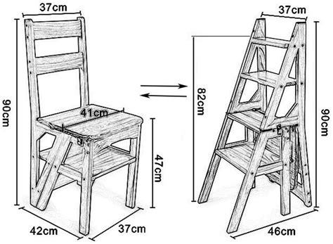 Como Hacer Una Silla Escalera De Madera Paso A Paso Artofit