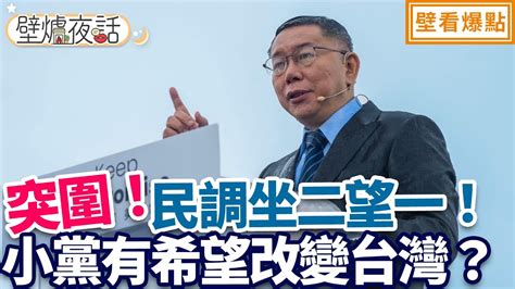 突圍！民調坐二望一！小黨真能改變台灣？｜蔡壁如 陳琬惠 黃瀞瑩【壁爐夜話】壁看爆點💥 20230602 Youtube