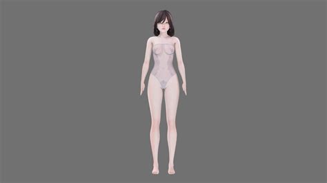 Lingerie Clothes Rigged Unreal Unity Blender Animated Realistic Female Character
