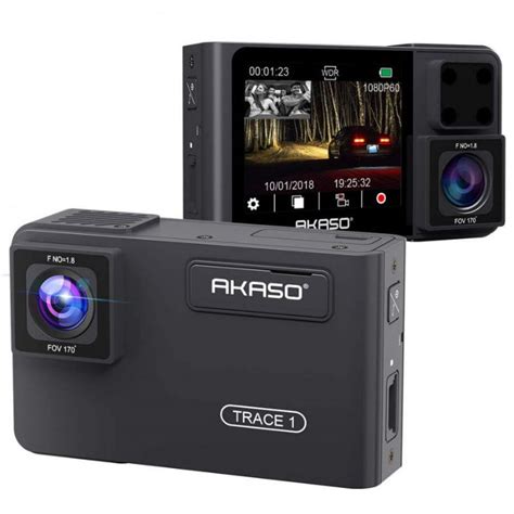 Akaso Dual Dash Cam With 340°wide Angle Frontrear Viral Gads