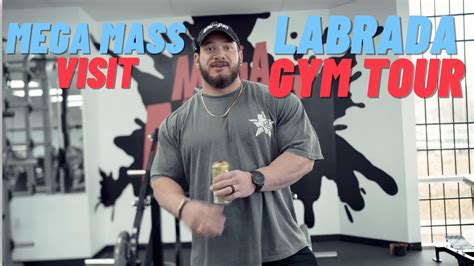 Mega Mass Visit Labrada Gym Tour Hunter Labrada Youtube