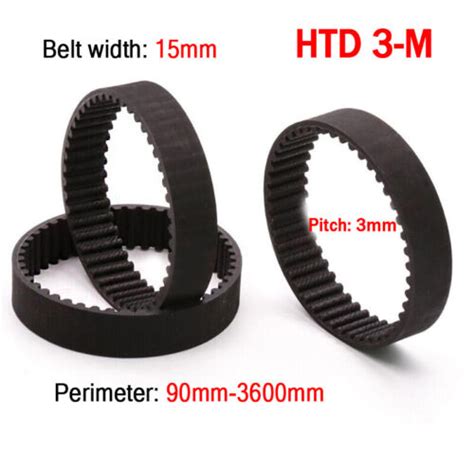 X Htd M Timing Belts Close Loop Pitch Mm Rubber Synchronous Belt