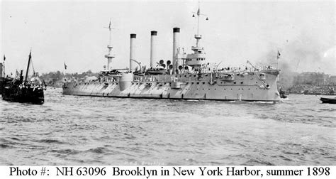 Spanish American War Ships Uss Brooklyn