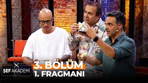 Şef Akademi 3 Bölüm 1 Fragmanı YouTube