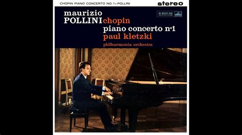 Chopin Piano Concerto No In E Minor Op Maurizio Pollini